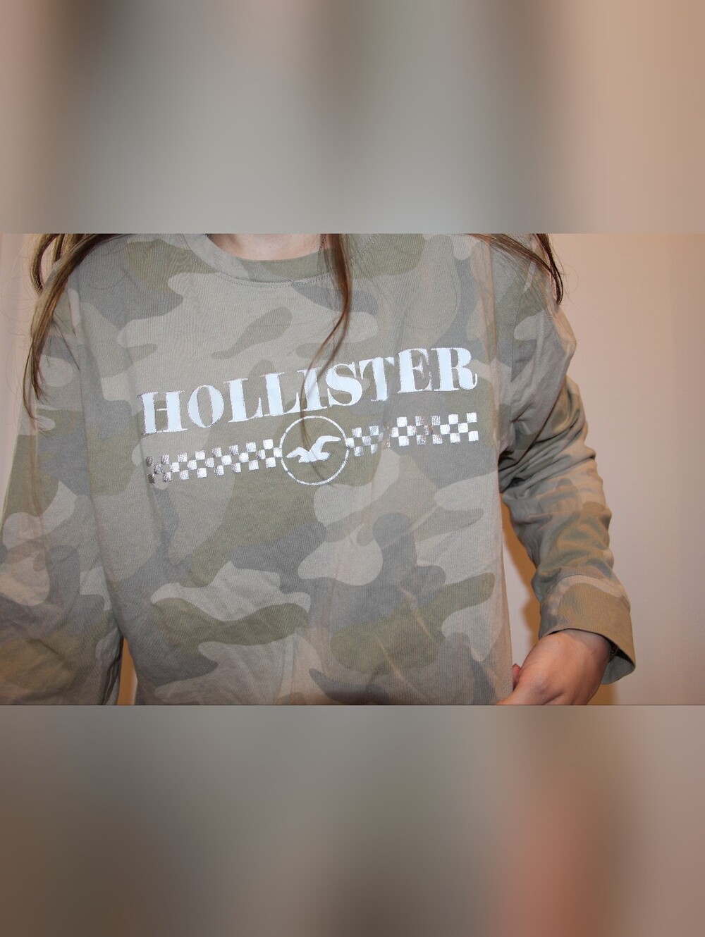 Hollister Camo Long Sleeve